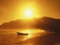 海边的黄昏